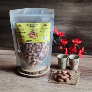 Premium W180 Vietnamese Cashews With Skin in 500gr Plastic Zipper