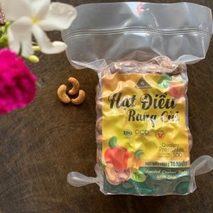 hạt điều rang củi túi hút chân không 500g