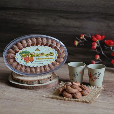hạt điều hộp oval 400g