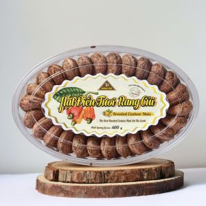 hạt điều hộp oval 400g